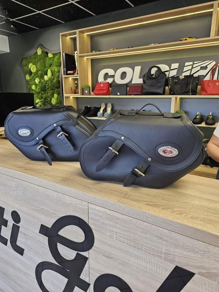 Genți de motocicletă — vopsire